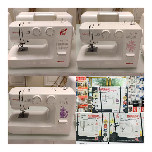 چرخ خیاطی مارشال MARSHALL (در 5 مدل مختلف) 12 دوخت 24 دوخت 36 دوخت 24 دوخت با جعبه 36 دوخت با جعبه (شرکتی ضمانت نامه رسمی)